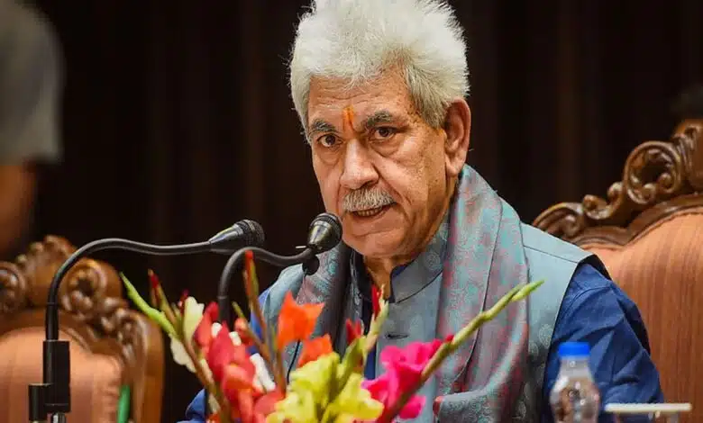 LG Manoj Sinha sacks three Jammu and Kashmir government employees for terror links