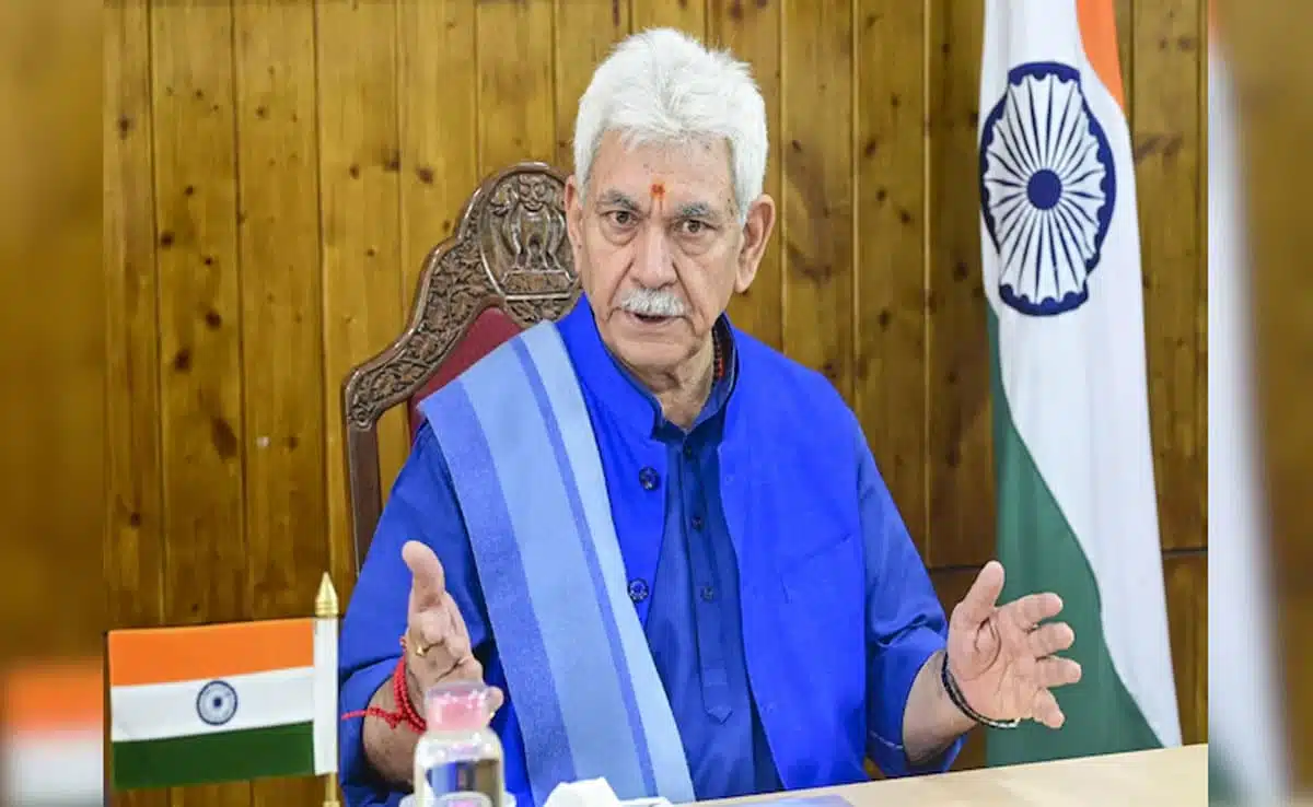 LG Manoj Sinha sacks three Jammu and Kashmir government employees for terror links