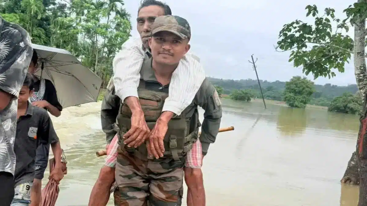 Operation Jalrahat-II in manipur