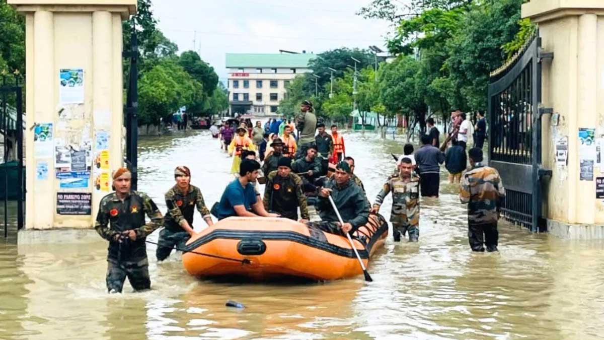 Operation Jalrahat-II in manipur