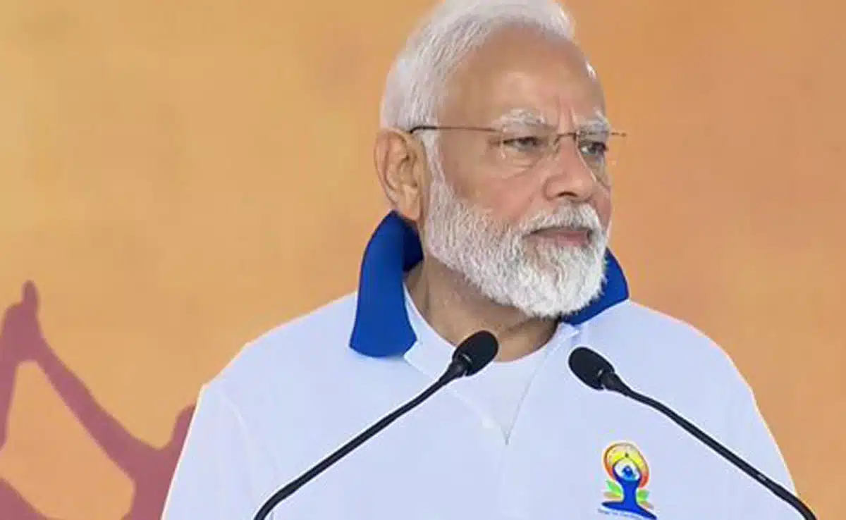 Yoga is a means of peace, restraint and balance: PM Modi