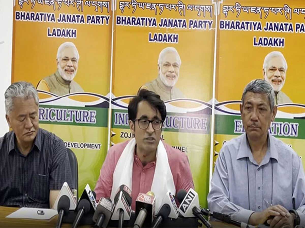 PM Modi developed Ladakh, Pradeep Bhandari