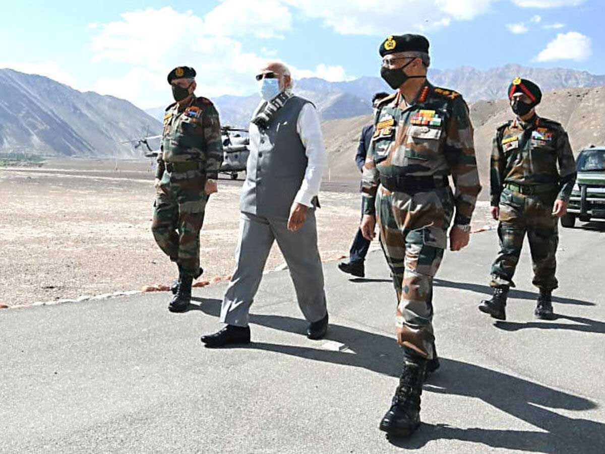 PM Modi developed Ladakh, Pradeep Bhandari