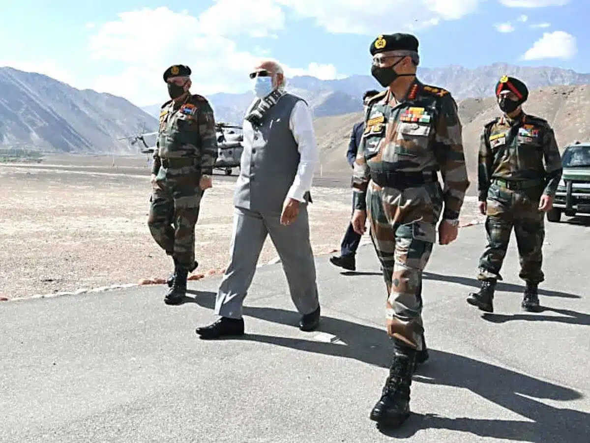 PM Modi developed Ladakh, Pradeep Bhandari