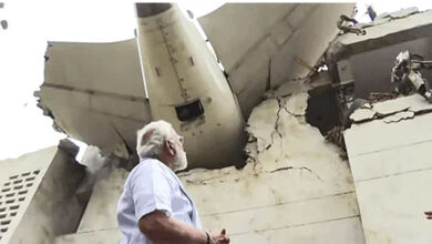 PM Modi visited the spot in Ahmedabad, 241 people died in the accident