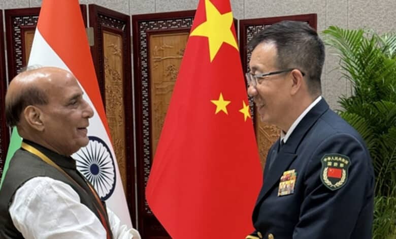 Rajnath Singh raised the issue of India-China border demarcation in talks with Chinese Defense Minister