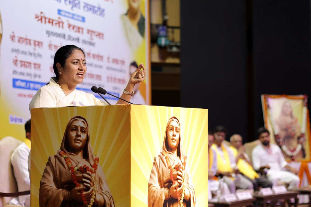 Rekha Gupta at Ahilyabai Holkar's 300th birth anniversary celebrations