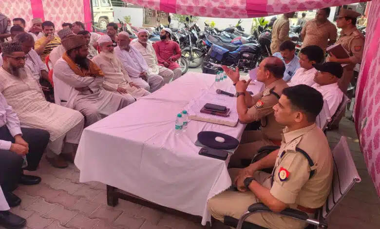 Peace committee meeting held in Sambhal regarding Eid-ul-Azha