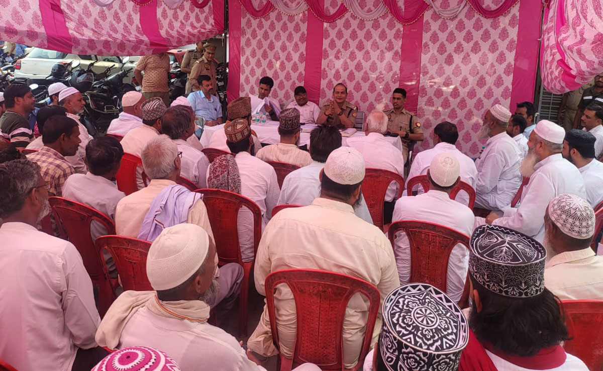 Peace committee meeting held in Sambhal regarding Eid-ul-Azha