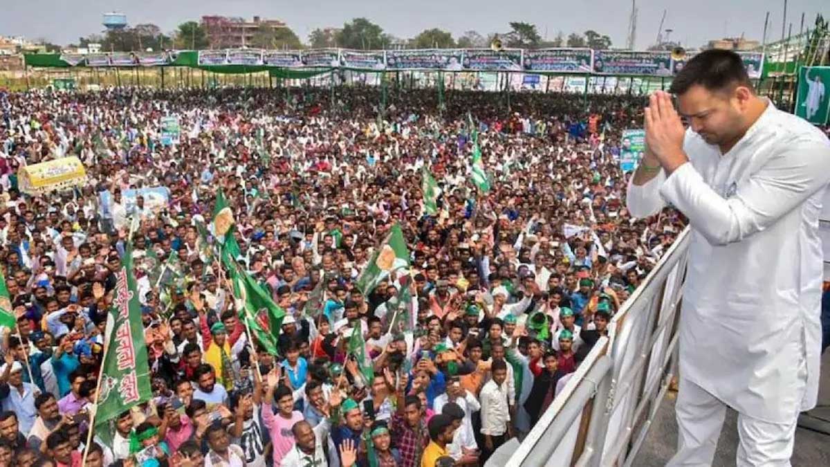 Tejashwi Yadav attacks BJP