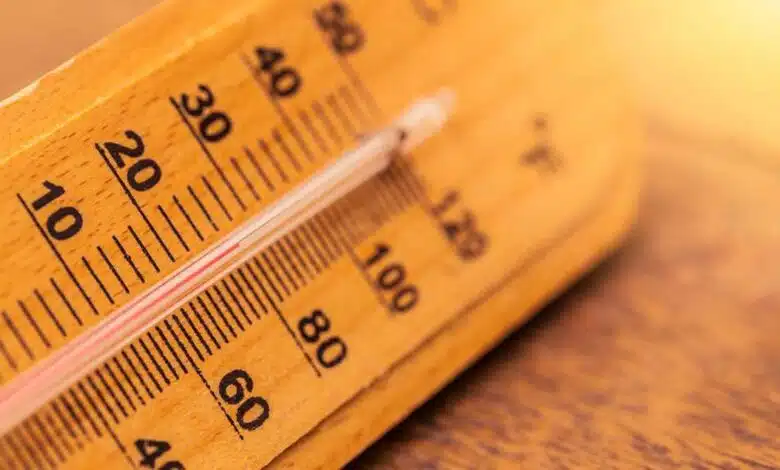 Temperatures in Asia are almost twice the global average