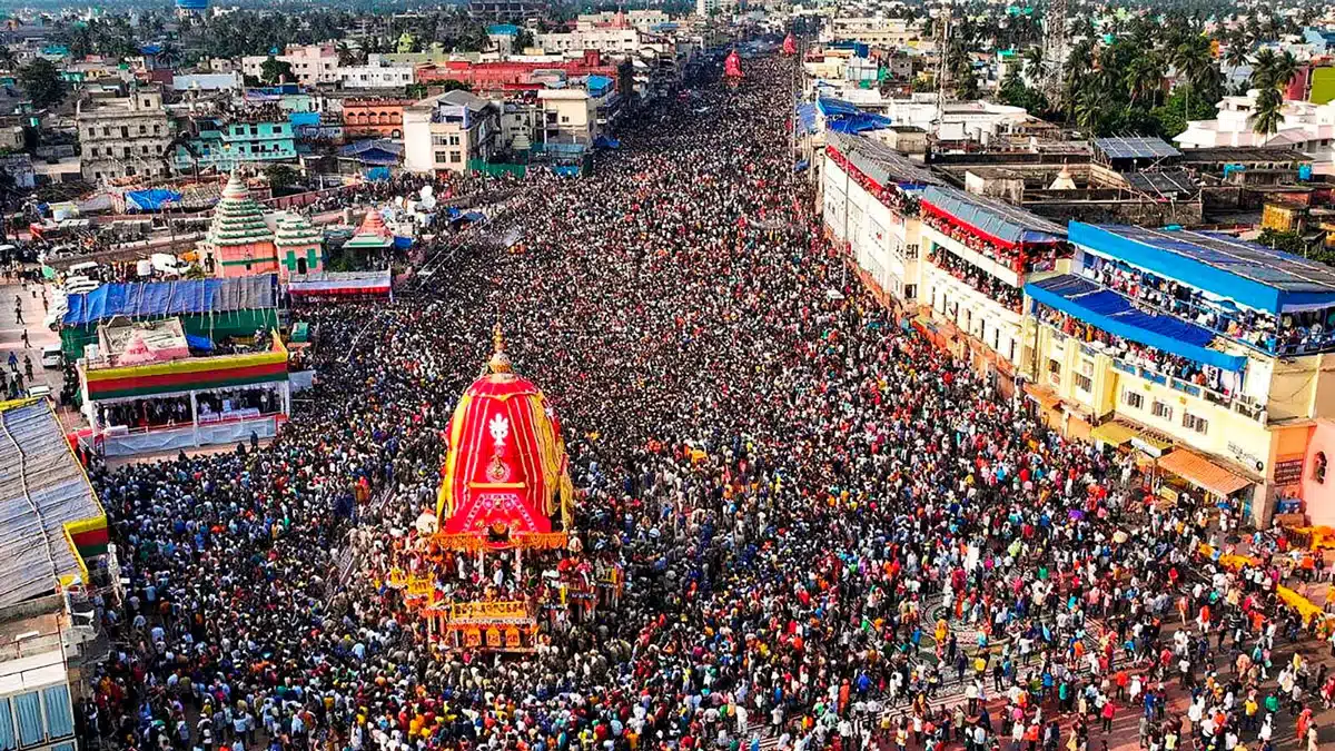 Jagannath Rath Yatra: Three killed, several injured in stampede near Gundicha temple in Puri