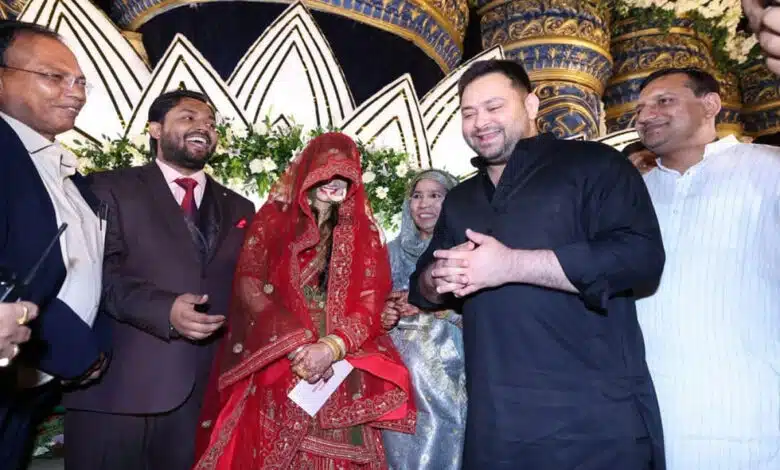Khan Sir told Tejashwi Yadav that he copied the model of your wedding, reception video goes viral