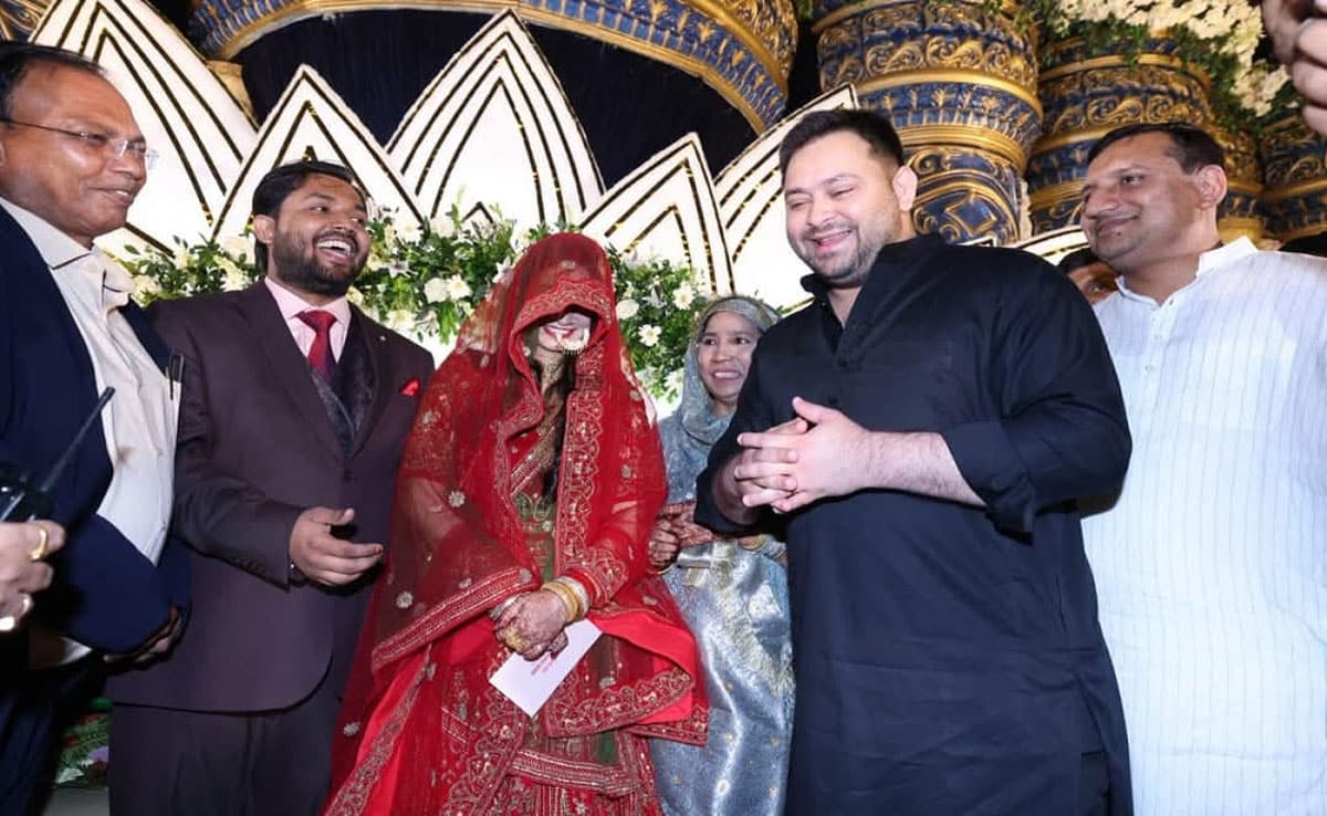 Khan Sir told Tejashwi Yadav that he copied the model of your wedding, reception video goes viral