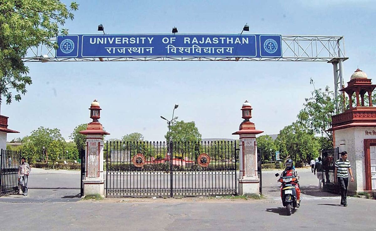 Rajasthan University gets A+ grade from NAAC, included among top universities of the country