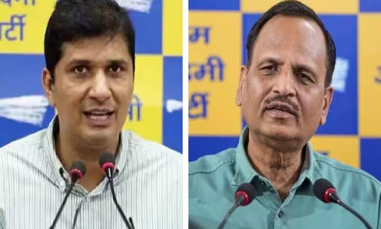 AAP's Saurabh Bhardwaj, Satyendra Jain accused in corruption case