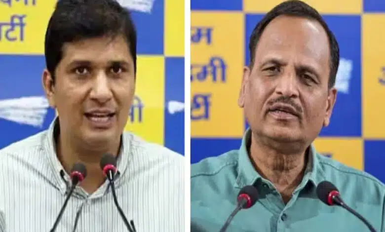 AAP's Saurabh Bhardwaj, Satyendra Jain accused in corruption case
