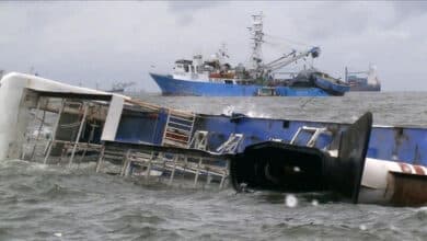 61 people missing after boat capsizes in Indonesia