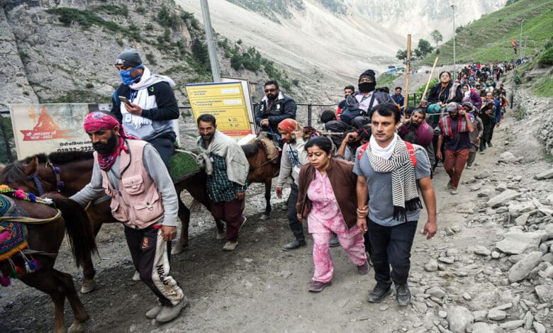 Amarnath Yatra postponed due to heavy rains in Jammu-Kashmir