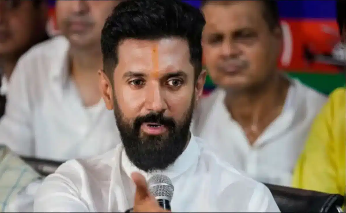 Chirag Paswan's statement on the deteriorating situation in Bihar: "Government failed, sad on support"