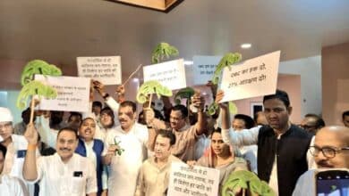 Congress criticized MP govt over OBC reservation