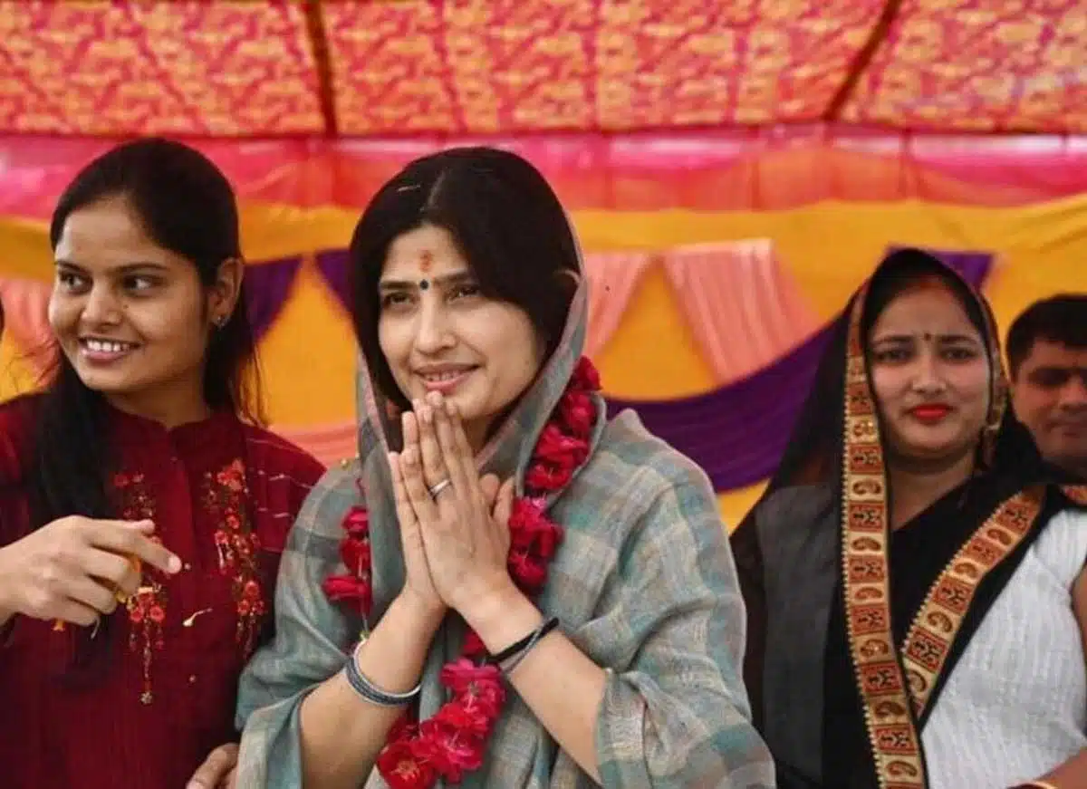 INDI alliance silent on Maulvi's comment against Dimple Yadav