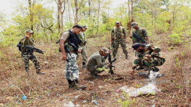 Jharkhand: Three naxals killed in encounter with security forces in Gumla