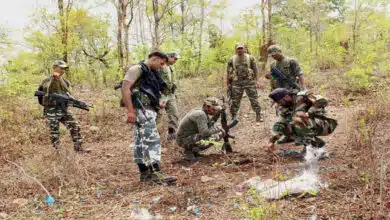 Jharkhand: Three naxals killed in encounter with security forces in Gumla