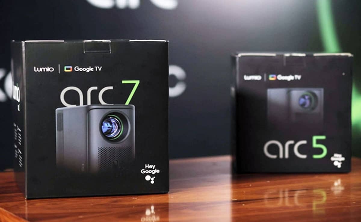 Lumio Arc 5, Arc 7 projectors launched in India with official support for Netflix and Google TV