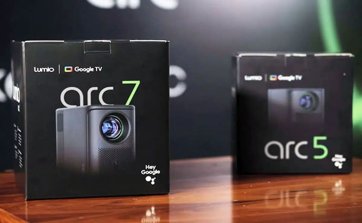 Lumio Arc 5, Arc 7 projectors launched in India with official support for Netflix and Google TV