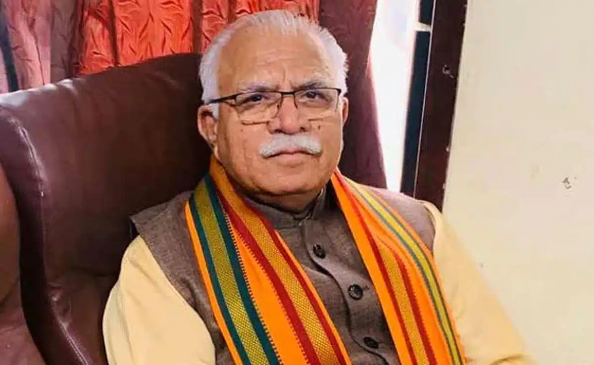 BJP President or Vice President... which post are you interested in? Know what Union Minister Manohar Lal Khattar replied