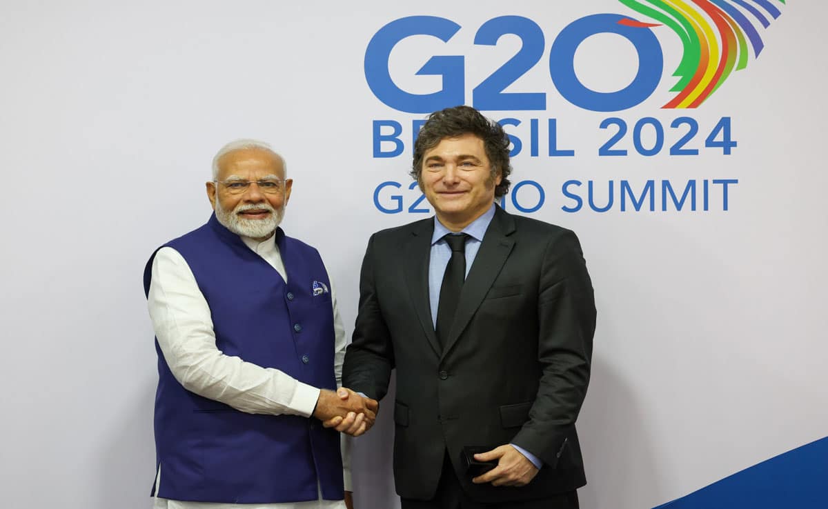 PM Modi reached Argentina on a two-day visit
