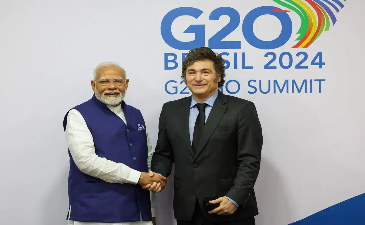 PM Modi reached Argentina on a two-day visit