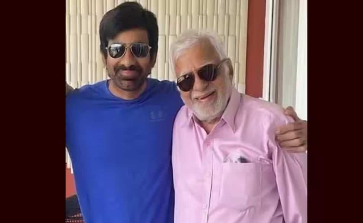 Telugu star Ravi Teja's father Bhupatiraju Rajagopal Raju passes away at the age of 90