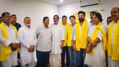 Bhojpuri star Ritesh Pandey and former IPS JP Singh joined Jan Suraj Party