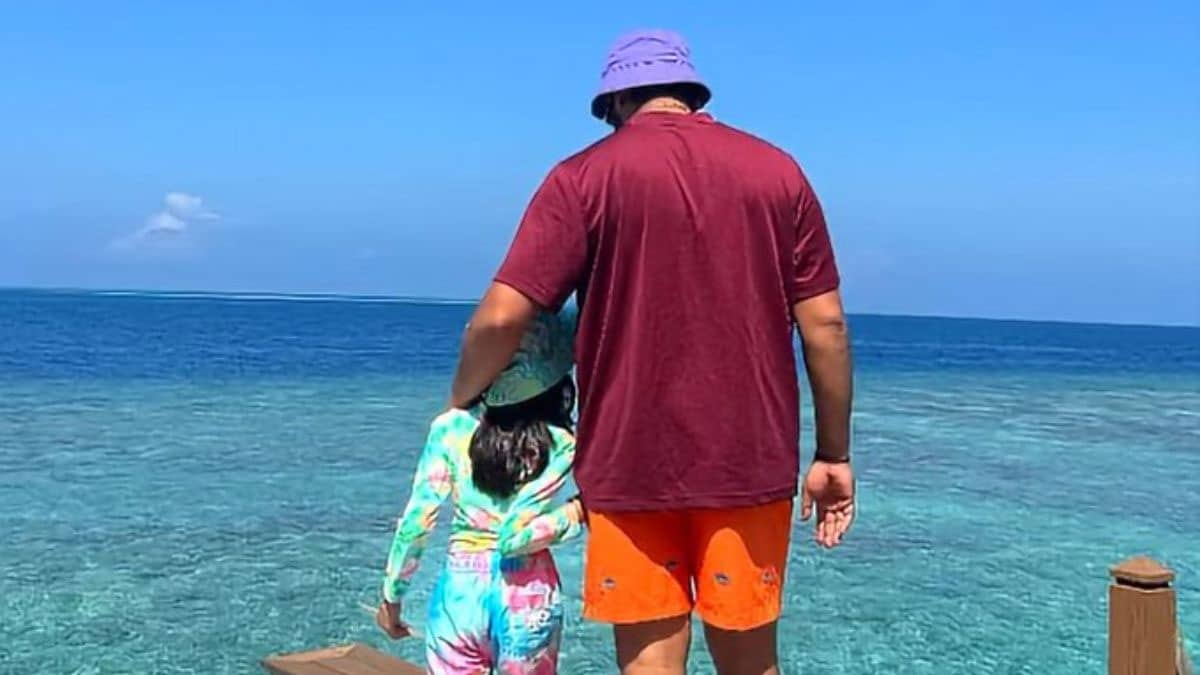 Rohit Sharma was spotted enjoying holidays in London