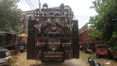 Sambhal: There was a ruckus over illegal DJ, police took strict action