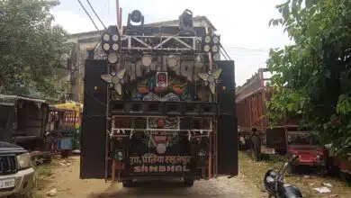 Sambhal: There was a ruckus over illegal DJ, police took strict action