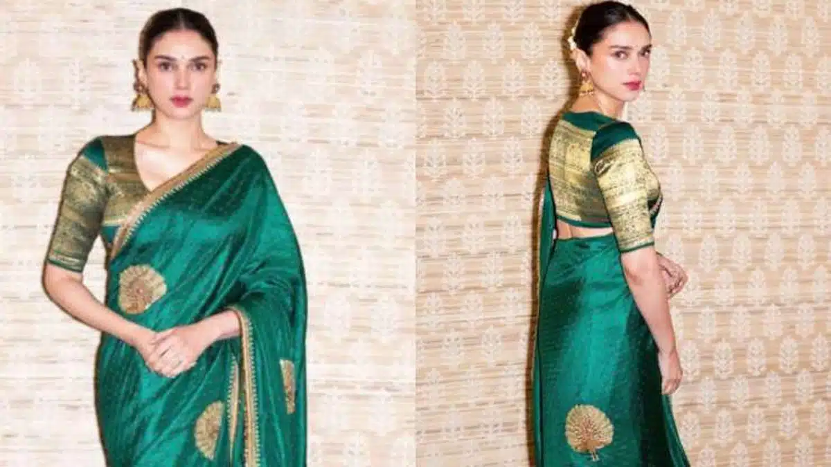 These green sarees are perfect for Hariyali Teej 2025