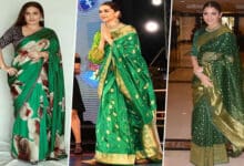 These green sarees are perfect for Hariyali Teej 2025