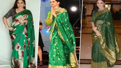 These green sarees are perfect for Hariyali Teej 2025