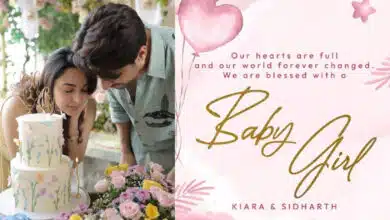 Sidharth Malhotra and Kiara Advani announce the birth of their daughter, write: "Our world changed forever"