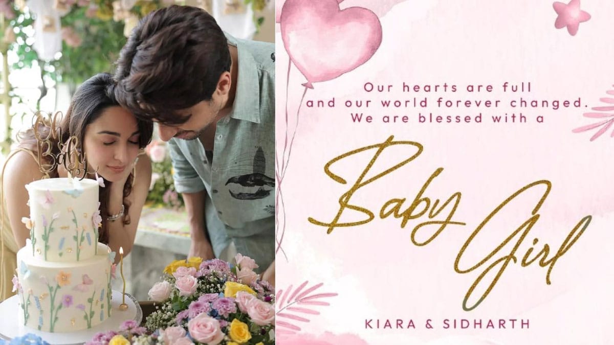 Sidharth Malhotra and Kiara Advani announce the birth of their daughter, write: "Our world changed forever"