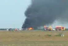 US Navy's F-35 Fighter Jet crashes near Lemoore Air Station in California