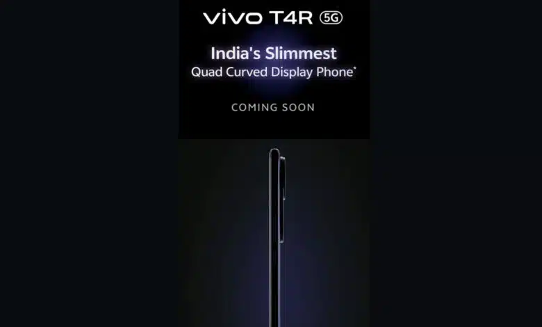 Vivo T4R 5G to launch in India soon; Design revealed