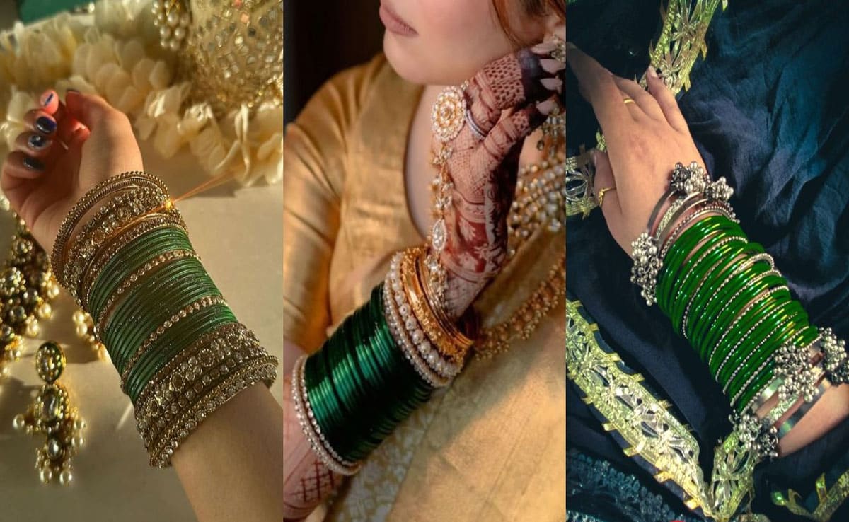 Why do women wear green bangles on Hariyali Teej?