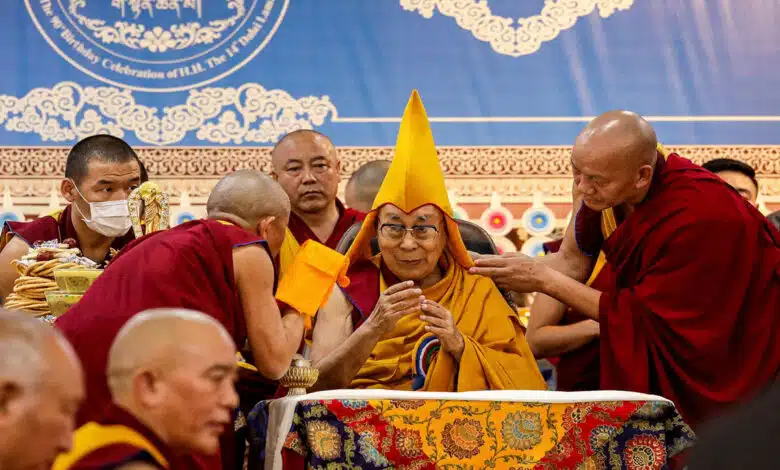 PM Modi wishes Dalai Lama on his 90th birthday