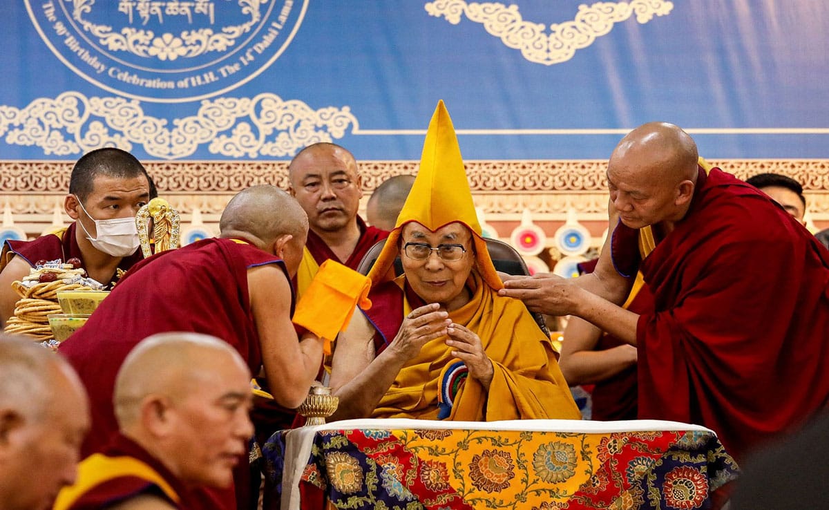 Conflict between India and China over the successor of Dalai Lama, India takes a tough stand