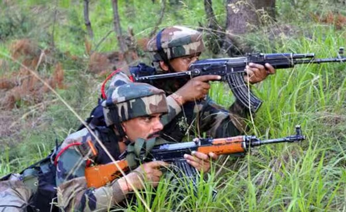 3 terrorists killed in an encounter with security forces in Dachigam, Srinagar