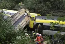 Three people killed, several others injured as passenger train derails in southern Germany, investigation underway